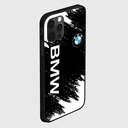 Чехол для iPhone 12 Pro Max BMW, цвет: 3D-черный — фото 2