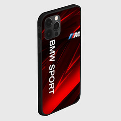 Чехол для iPhone 12 Pro Max BMW БМВ Z, цвет: 3D-черный — фото 2