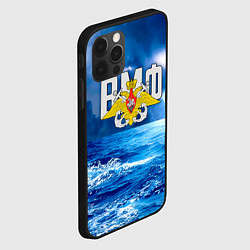 Чехол для iPhone 12 Pro Max ВМФ, цвет: 3D-черный — фото 2