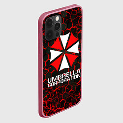 Чехол для iPhone 12 Pro Max UMBRELLA CORPORATION, цвет: 3D-малиновый — фото 2