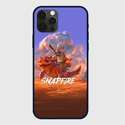 Чехол для iPhone 12 Pro Max Snapfire, цвет: 3D-черный