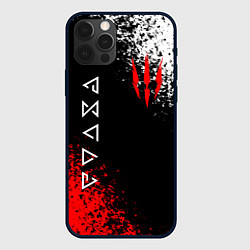 Чехол для iPhone 12 Pro Max THE WITCHER, цвет: 3D-черный