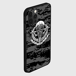 Чехол для iPhone 12 Pro Max ВДВ СССР, цвет: 3D-черный — фото 2