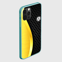 Чехол для iPhone 12 Pro Max MERCEDES-BENZ, цвет: 3D-мятный — фото 2