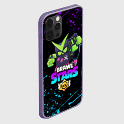 Чехол для iPhone 12 Pro Max BRAWL STARS VIRUS 8-BIT, цвет: 3D-серый — фото 2