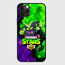 Чехол для iPhone 12 Pro Max BRAWL STARS VIRUS 8-BIT, цвет: 3D-черный