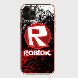 Чехол для iPhone 12 Pro Max ROBLOX, цвет: 3D-светло-розовый