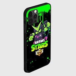 Чехол для iPhone 12 Pro Max BRAWL STARS VIRUS 8-BIT, цвет: 3D-черный — фото 2