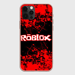 Чехол для iPhone 12 Pro Max Roblox, цвет: 3D-светло-розовый