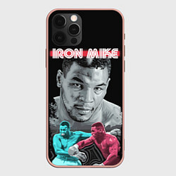 Чехол для iPhone 12 Pro Max Iron Mike, цвет: 3D-светло-розовый
