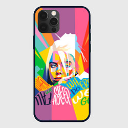 Чехол для iPhone 12 Pro Max BILLIE EILISH, цвет: 3D-черный