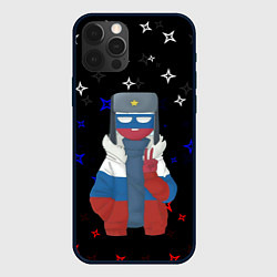 Чехол для iPhone 12 Pro Max CountryHumans, цвет: 3D-черный