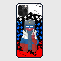 Чехол для iPhone 12 Pro Max CountryHumans, цвет: 3D-черный