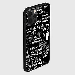 Чехол для iPhone 12 Pro Max BILLIE EILISH BLACK, цвет: 3D-черный — фото 2