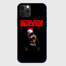 Чехол для iPhone 12 Pro Max Mother Russia Bleeds, цвет: 3D-черный
