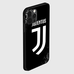 Чехол для iPhone 12 Pro Max JUVENTUS, цвет: 3D-черный — фото 2