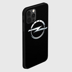 Чехол для iPhone 12 Pro Max Opel, цвет: 3D-черный — фото 2