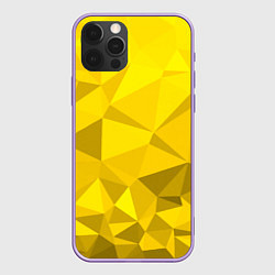 Чехол iPhone 12 Pro Max YELLOW ABSTRACT