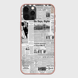 Чехол iPhone 12 Pro Max Газета Newspaper