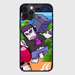 Чехол для iPhone 12 Pro Max Brawl Stars Frank, цвет: 3D-черный