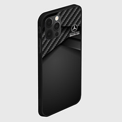 Чехол для iPhone 12 Pro Max Mercedes-AMG, цвет: 3D-черный — фото 2