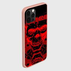 Чехол для iPhone 12 Pro Max Iron Maiden, цвет: 3D-светло-розовый — фото 2