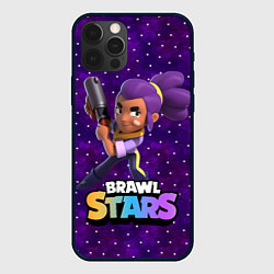 Чехол для iPhone 12 Pro Max Brawl stars Шелли, цвет: 3D-черный