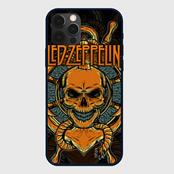 Чехол для iPhone 12 Pro Max Led Zeppelin, цвет: 3D-черный