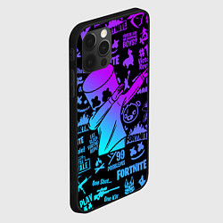 Чехол для iPhone 12 Pro Max FORTNITE X MARSHMELLO, цвет: 3D-черный — фото 2