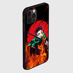 Чехол для iPhone 12 Pro Max KIMETSU NO YAIBA, цвет: 3D-черный — фото 2