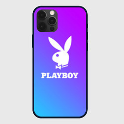 Чехол для iPhone 12 Pro Max PLAYBOY, цвет: 3D-черный