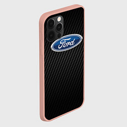 Чехол для iPhone 12 Pro Max Ford, цвет: 3D-светло-розовый — фото 2