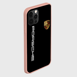 Чехол для iPhone 12 Pro Max PORSCHE, цвет: 3D-светло-розовый — фото 2