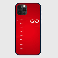 Чехол для iPhone 12 Pro Max Infinity, цвет: 3D-черный