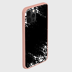 Чехол для iPhone 12 Pro Max БЕЛЫЕ ЧЕРЕПА, цвет: 3D-светло-розовый — фото 2
