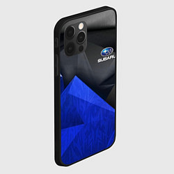 Чехол для iPhone 12 Pro Max SUBARU, цвет: 3D-черный — фото 2