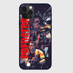 Чехол для iPhone 12 Pro Max Predator - jungle texture, цвет: 3D-черный