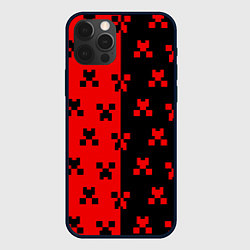 Чехол iPhone 12 Pro Max MINECRAFT CREEPER