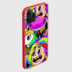 Чехол для iPhone 12 Pro Max 6IX9INE, цвет: 3D-красный — фото 2