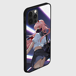 Чехол для iPhone 12 Pro Max ЛЮБИМАЯ В МАСКЕ, цвет: 3D-черный — фото 2