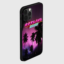 Чехол для iPhone 12 Pro Max HOTLINE MIAMI, цвет: 3D-черный — фото 2