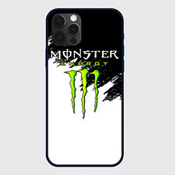 Чехол для iPhone 12 Pro Max MONSTER ENERGY, цвет: 3D-черный