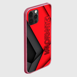 Чехол для iPhone 12 Pro Max Valorant, цвет: 3D-малиновый — фото 2