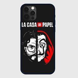 Чехол для iPhone 12 Pro Max La casa de papel, цвет: 3D-черный