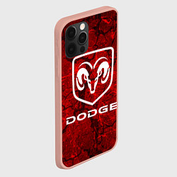 Чехол для iPhone 12 Pro Max DODGE, цвет: 3D-светло-розовый — фото 2