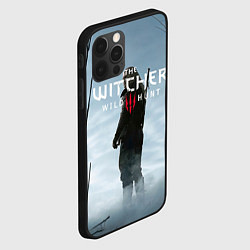 Чехол для iPhone 12 Pro Max The Witcher, цвет: 3D-черный — фото 2