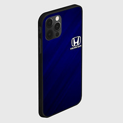 Чехол для iPhone 12 Pro Max HONDA, цвет: 3D-черный — фото 2