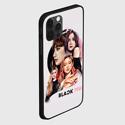 Чехол для iPhone 12 Pro Max Blackpink, цвет: 3D-черный — фото 2