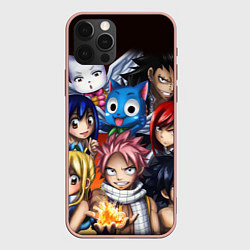 Чехол для iPhone 12 Pro Max FAIRY TAIL ХВОСТ ФЕИ, цвет: 3D-светло-розовый