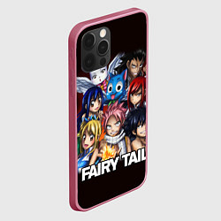 Чехол для iPhone 12 Pro Max FAIRY TAIL ХВОСТ ФЕИ, цвет: 3D-малиновый — фото 2